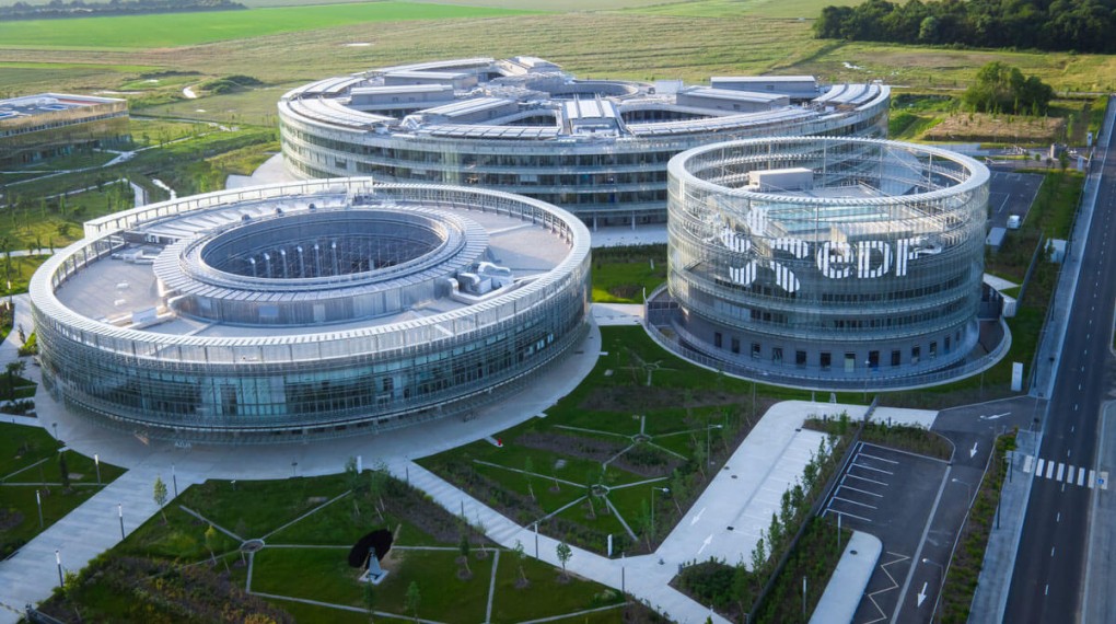 Locaux d'EDF Lab Paris-Saclay